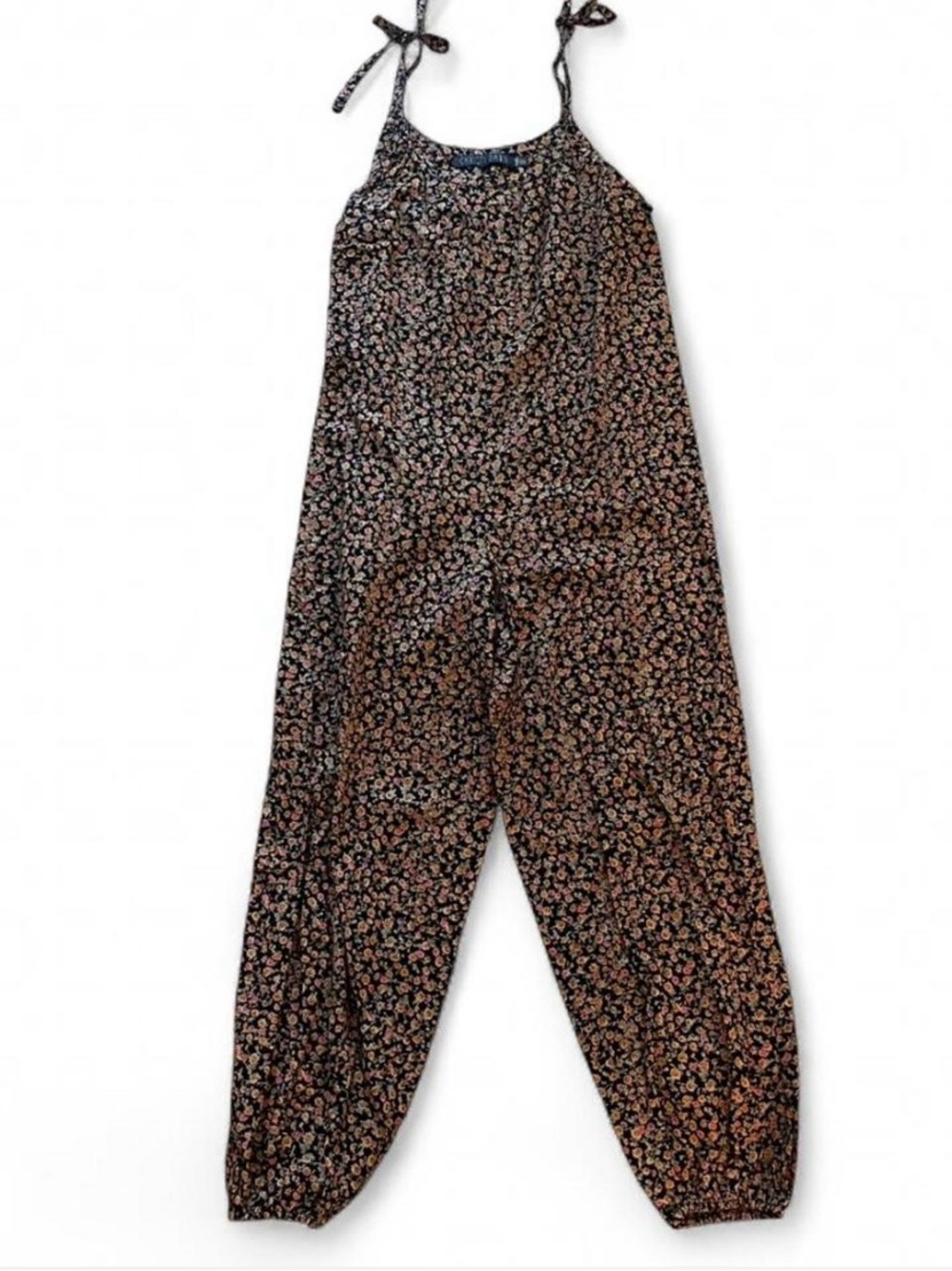 Christy Dawn Floral Light Weight Cotton Baggy Jumpsuit